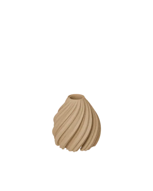 Hovedbilde WAVE LED-Lysestake WOOD, Medium