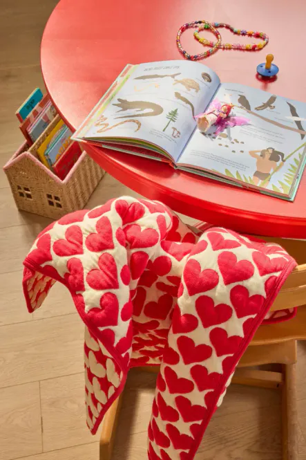 Hovedbilde Small Cotton Quilt - Red