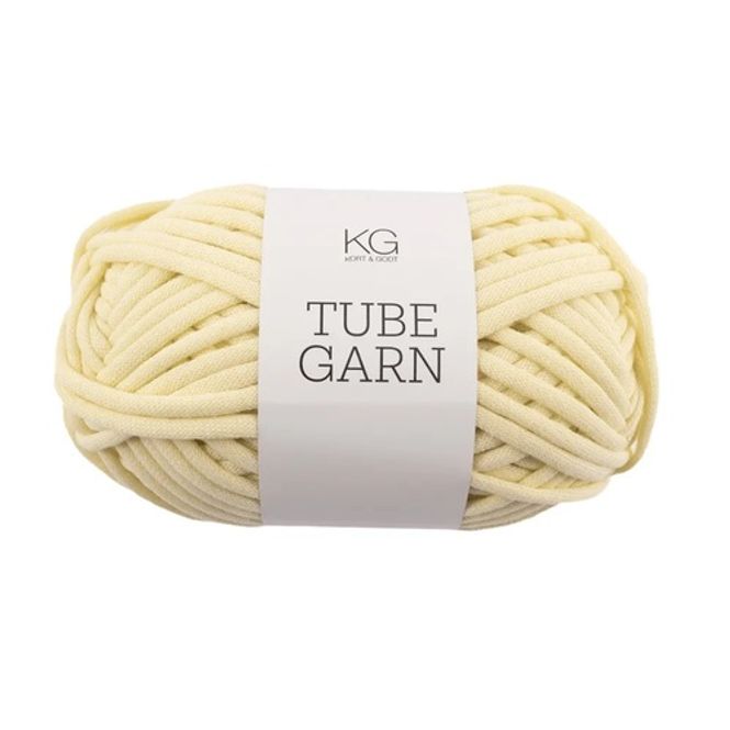 Hovedbilde Tubegarn Gul